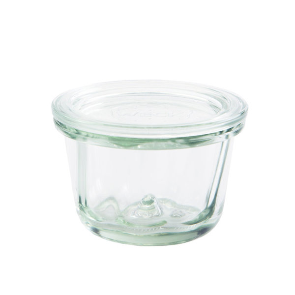 Gugelhupf-Glas 165 ml mit Glasdeckel (12 St.)