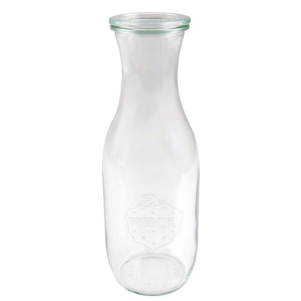 Saftflasche 1062 ml mit Glasdeckel (6 St.)