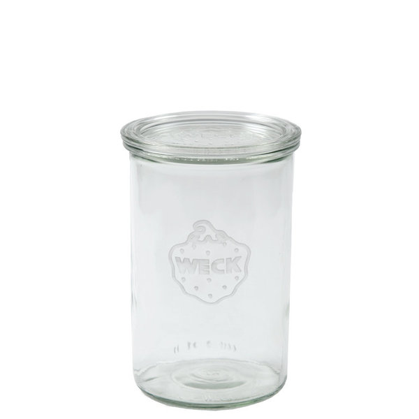 Sturz-Glas 1000 ml mit Glasdeckel (6 St.)